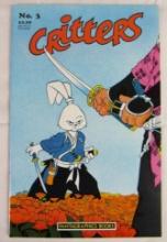 Critters #3 (1986) Fantagraphics/ Early Usagi Yojimbo