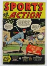 Sports Action #4 (1950) Golden Age/ Sugar Ray Robinson/ Red Schoendienst