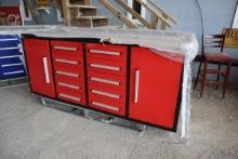 Chery Ind. 7' 10-Drawer Stainless Steel Workbench (Unused)