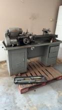 SOUTH BEND LATHE 4 1/2 BED WITH EXTRAS