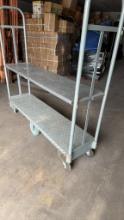 COMMERCIAL STEEL SUPERMARKET UBOAT ROLLING CART