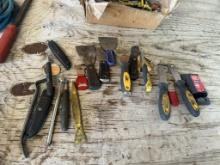 Putty Knives, Scrapers, Utility Knives, & More