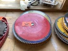 Approximately 15 - 12" Saw Blades