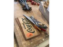 Handsaws & Coca Cola Signs