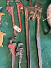Group of plumber's wrenches