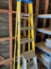 7' Werner fiberglass & 3' Aluminum Ladders