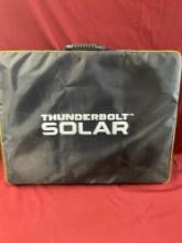 Thunderbolt 100 watt foldable solar solar panel briefcase