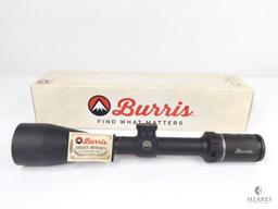 New Burris Fullfield E1 3-9x50mm Rifle Scope - Matte Finish and Ballistic Plex Reticle