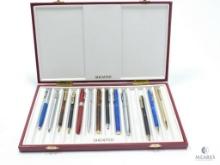 Sheaffer Pen Case with 13 Pens Inside