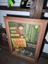 Authentic Johnny "Mack" Brown - The Lost Trail Poster