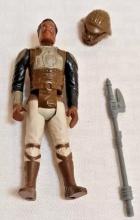 Vintage Star Wars Action Figure Complete 1982 Lando Carlissian Skiff Guard Helmet HK