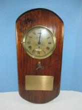 Rare Find CSS Alabama Confederate Cruiser Built At Laird Yards in England Brass Case Ships Clock