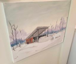 Vintage Oil Base Painting $1 STS