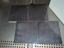 1 Case of Bedrosians Cloe Square Glossy Black 5 in. x 5 in. Ceramic Wall Tile (10.83 sq. ft./Case),