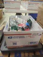 Box Lot of Assorted Items in a Medium Flat Rate Box, Weighs 9.6 Lbs, Some Items Included are #10-32