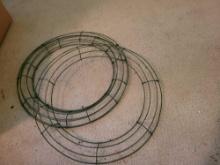 Wire Wreath Frames $5 STS