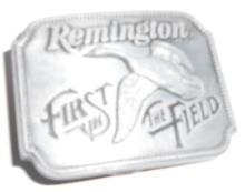 REMINGTON FIRST IN THE FIELD BELT BUCKLE