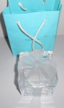 TIFFANY AND CO GLASS BOX