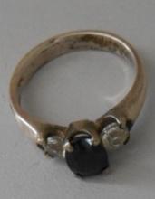 925 RING WITH STONES