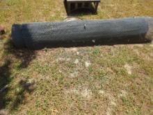 (BKYD) BRING HELP LOT OF 4 ROLLS OF CHAIN LINKED FENCE, WHAT YOU SEE IN PHOTOS IS WHAT YOU WILL