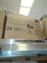 Broan-NuTone RL6200 Series 24 in. Ductless Under Cabinet Range Hood with Light in Stainless Steel,