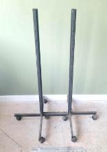 CLOTHING RACK STANDS $10 STS