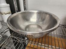 4 Qty. Stainless Steel Mixing Bowls, 13-1/2in