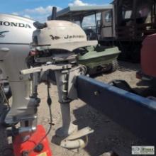 OUTBOARD MOTOR, 3HP JOHNSON, PROP, WITH CONTROLS