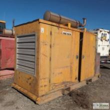 GENERATOR, 100KW, 125KVA, 60HZ, 3 PHASE, 6CYL JOHN DEERE DIESEL ENGINE, SKID MOUNTED