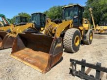 2017 CAT 950GC RUBBER TIRED LOADER SN:343 powered by Cat diesel engine, equipped with EROPS, air,