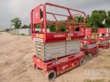 2017 MEC 4046SE SCISSOR LIFT SN:16700180 electric powered, equipped with 40ft. Platform height,