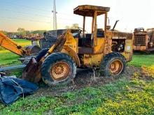 JOHN DEERE 444C RUBBER TIRED LOADER powered by John Deere diesel engine, equipped with OROPS, quick