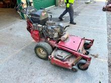 EXMARK TTS481GKA48300 TURF TRACER COMMERCIAL MOWER SN:404460641 powered by Kawasaki gas engine,