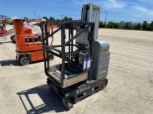 2015 JLG 20MVL SCISSOR LIFT SN:0130023208 electric powered, equipped with 20ft. Platform height,