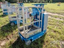 2019 GENIE GR-12 SCISSOR LIFT SN:GRR-6355 electric powered, equipped with 12ft. Platform height,