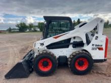 2020 BOBCAT S770 SKID STEER SN:AT5A14246 powered by diesel engine, 92hp, equipped with EROPS, air,