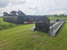 FONTAINE MAGNITUDE 55 DETACHABLE GOOSENECK TRAILER VIN;:G3573876 equipped with 55 ton capacity,