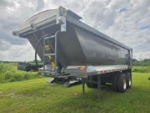 2022 MTM MIDWEST 23EL DUMP TRAILER VN:17746 equipped with...22ft. Hardox aluminum dump body, 1/2in.