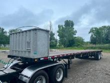2005 FONTAINE 48FT. FLATBED TRAILER VN:13N1482C951525120 equipped with 102in. X 48ft. Flatbed body,