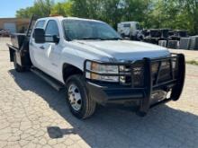 2013 Chevrolet 3500HD Flatbed Truck 4X4 OFFSITE