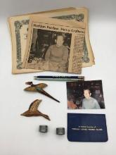 Collection of Haddon Perdew Items Including