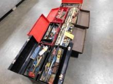 LOT: (7) Tool Boxes w/Hand Tools