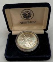 1993 AMERICAN EAGLE SILVER DOLLAR 1 OZ. FINE SILVER