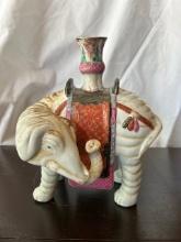 Porcelain Chinese Elephant Candle Holder
