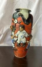 Chinoiserie Decorative Ceramic Vase