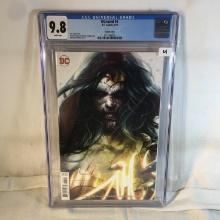Collector CGC Universal Graded 9.8  Dceased #3 D.C. Comics 9/19 Variant Cover Comic Book