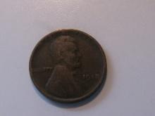 US Coins: 1x1917-D Wheat pennies