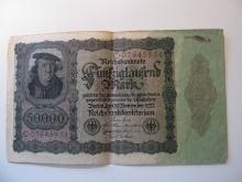 Foreign Currency: 1922 Germany 50,000 Mark