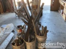 Selection of Steel Tubing, Various Scrap Metal Pieces