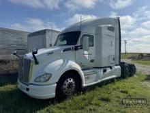 2019 Kenworth T680 Tractor, Sleeper, Paccar MX-13, Automatic, Twin Screw, A